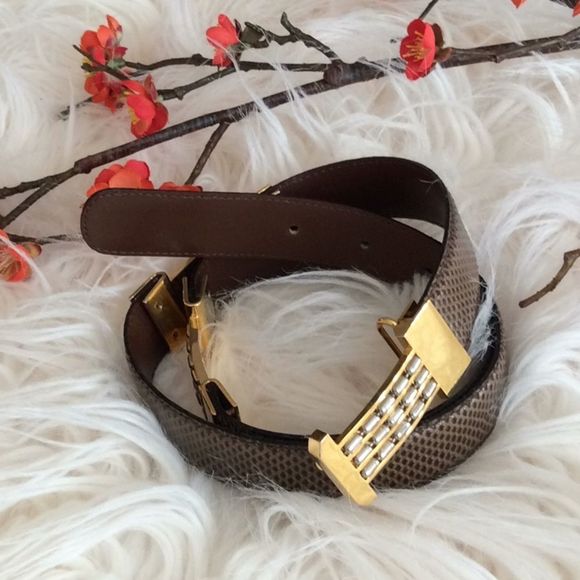?NEIMAN MARCUS?ladies leather belt main image 14